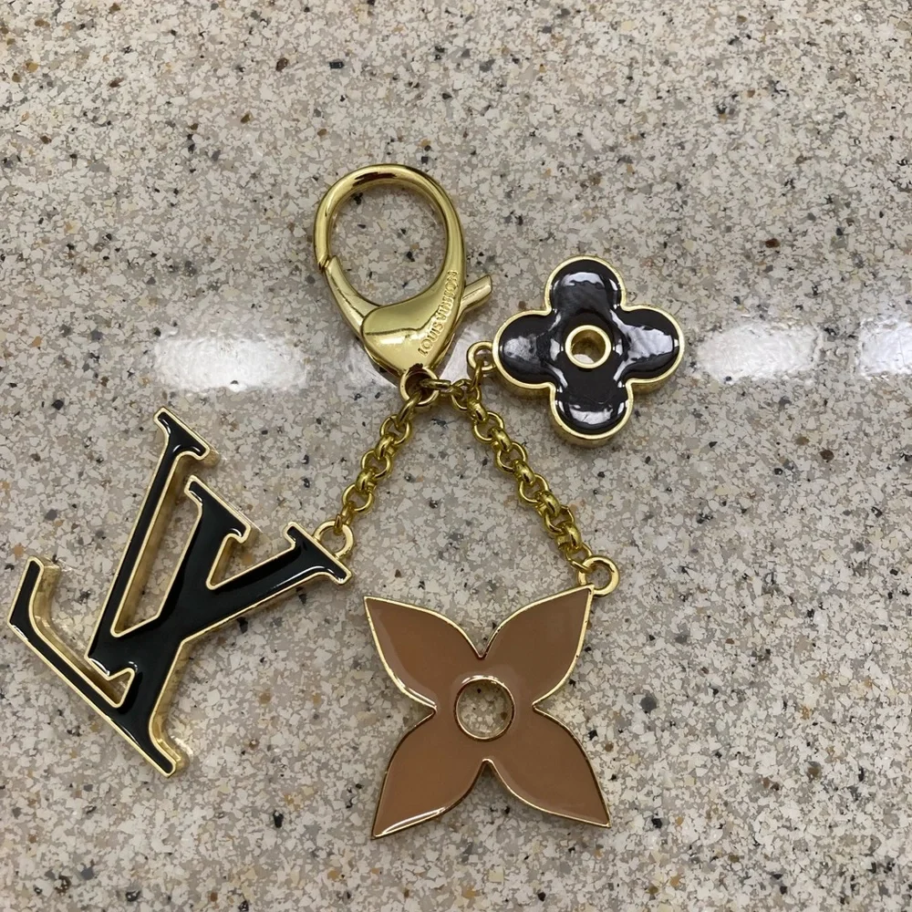 Louis Vuitton Fleur de Monogram Bag Charm